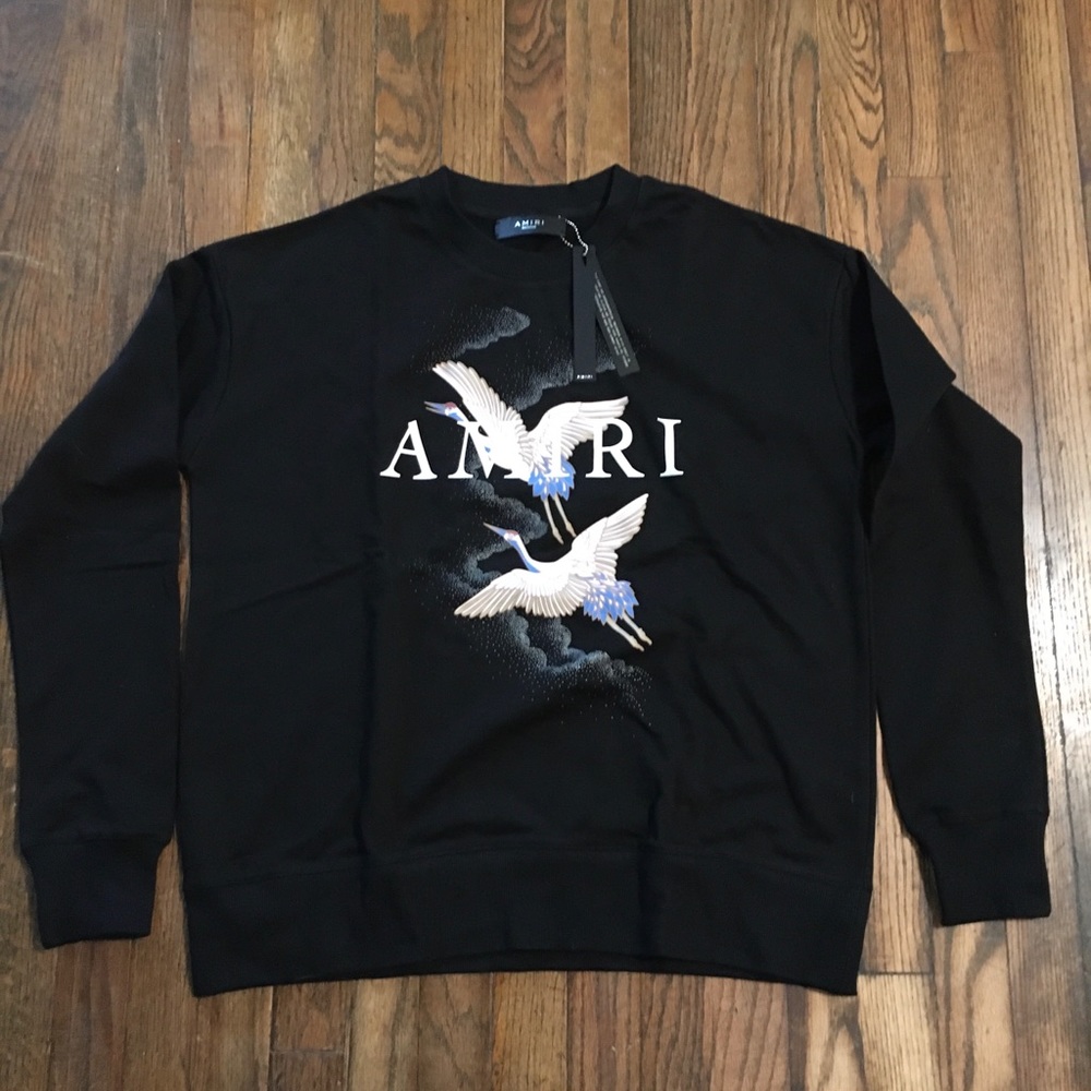 Amiri Crane Sweatshirt Brand New-M